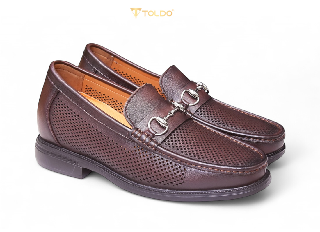 Giày cao 8cm đục lỗ thoáng khí siêu nhẹ 20